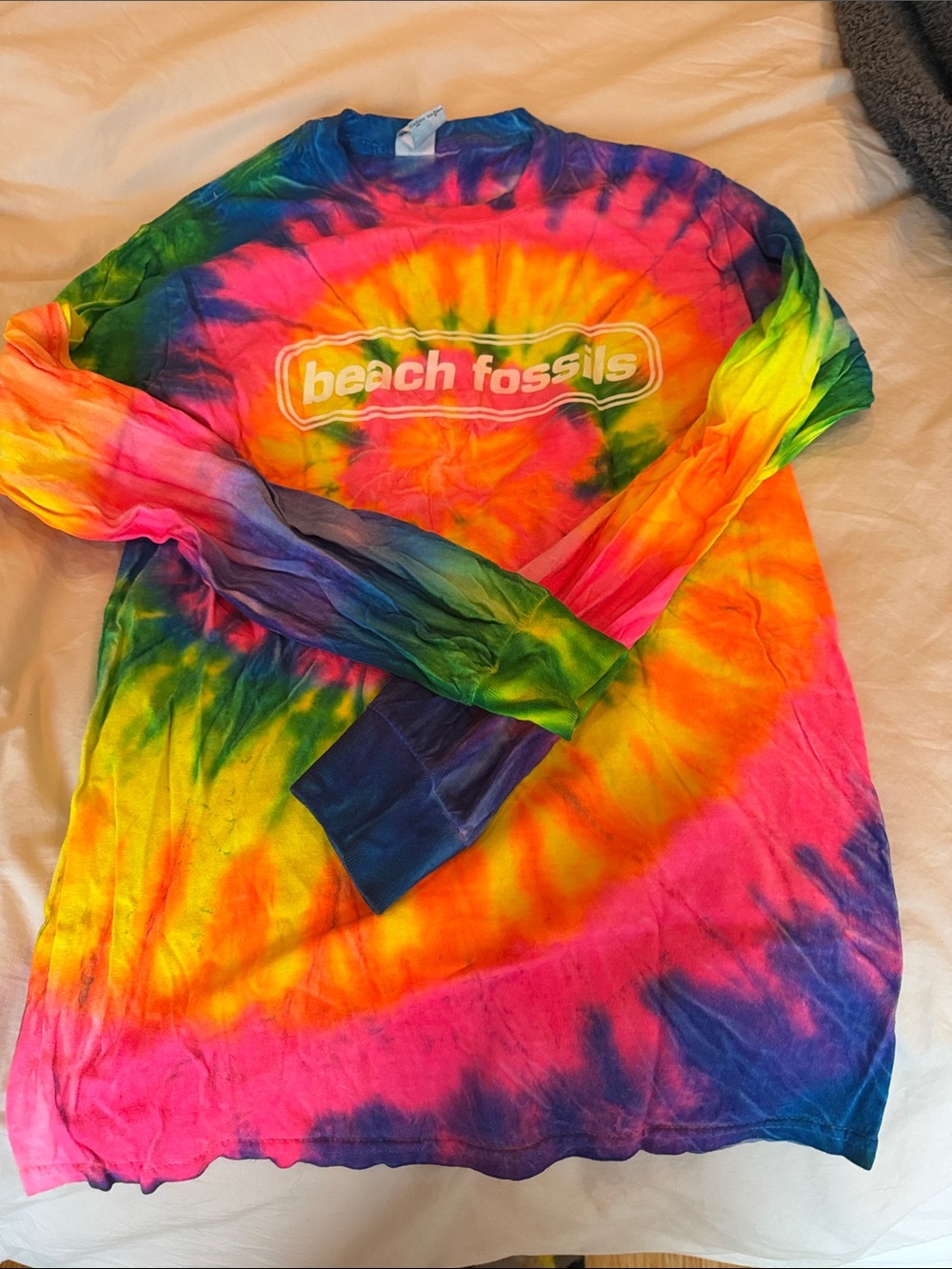 Beach fossils tye dye long sleeve